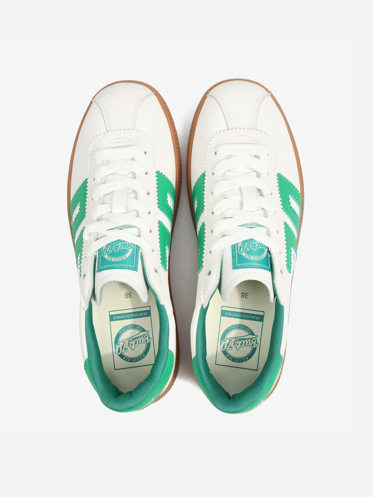 SNEAKERSY BACK70 SHELLY F26-08 GREEN