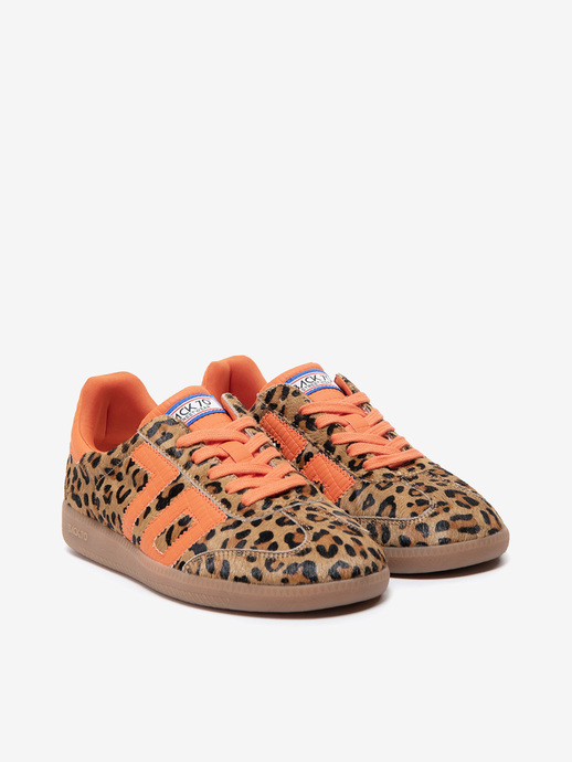 SNEAKERSY BACK70 CLOUD P31 LEOPARD CUOIO