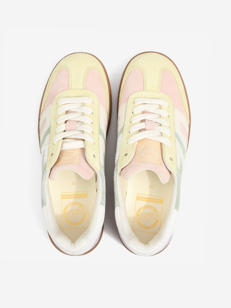 SNEAKERSY BACK70 SQUID E26-06 NUDE/VIOLET