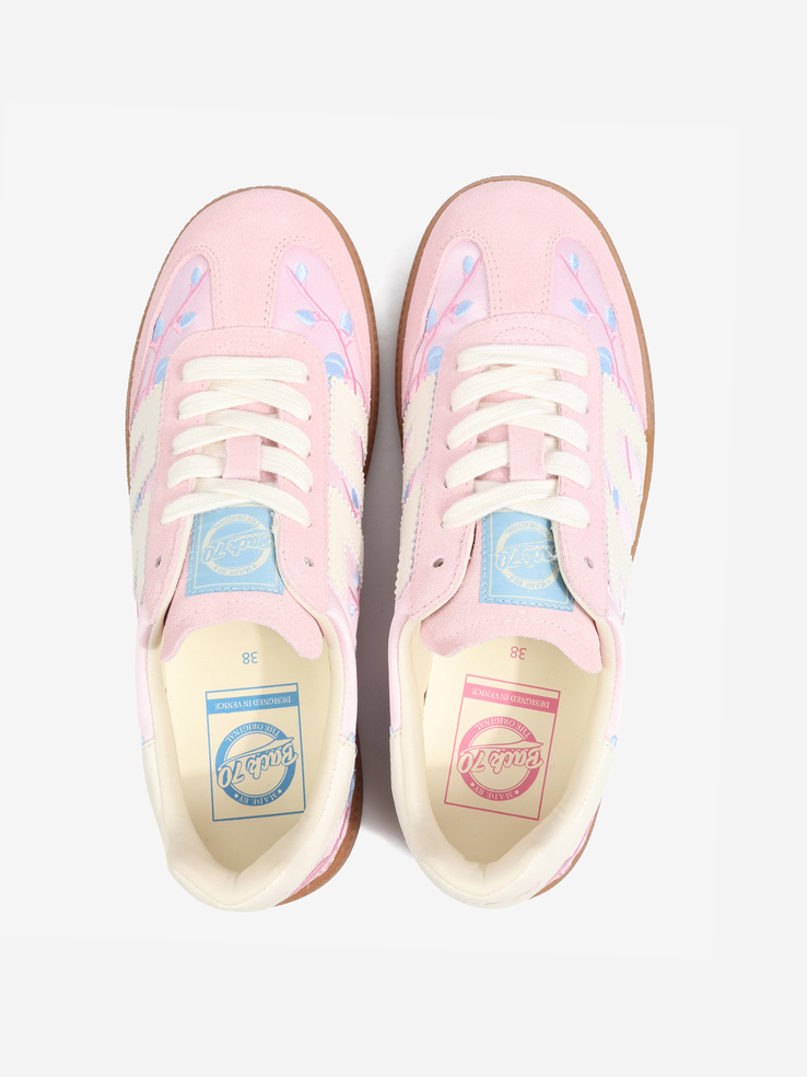 SNEAKERSY BACK70 GHOST C26-213 SATIN FLOWER LT.PINK