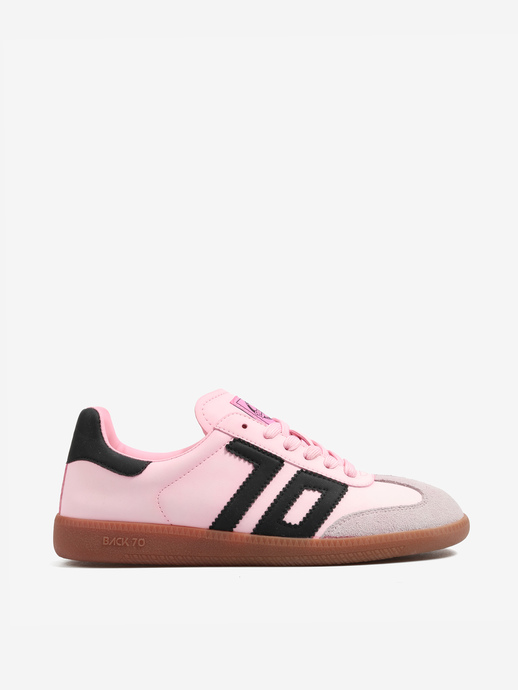 SNEAKERSY BACK70 RAINBOW 01 LEATHER PINK