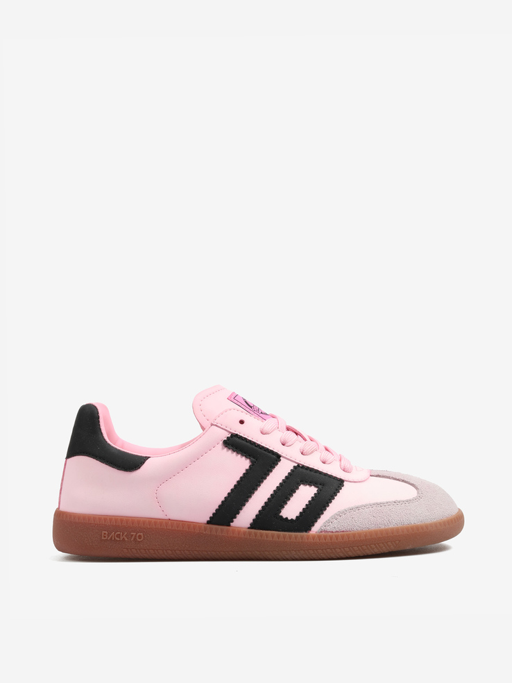 SNEAKERSY BACK70 RAINBOW 01 LEATHER PINK