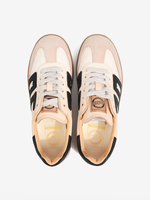 SNEAKERSY BACK70 RAINBOW 03 LEATHER BEIGE