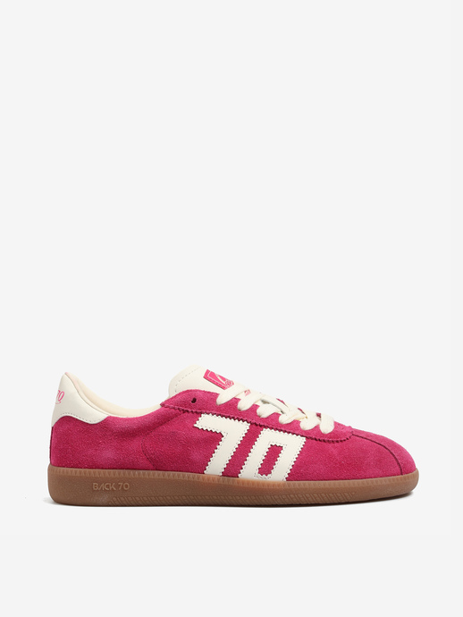 SNEAKERSY BACK70 SHELLY F26-105 SUEDE FUXIA