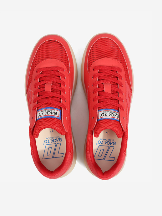 SNEAKERSY BACK70 BROOKLYN M26-08 MESH RED