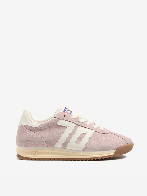 SNEAKERSY BACK70 RUNNER L26-03 SUEDE NUDE