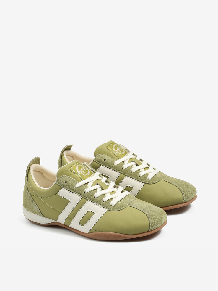 SNEAKERSY BACK70 BOXEUR H26-101 NAPPA OLIVE