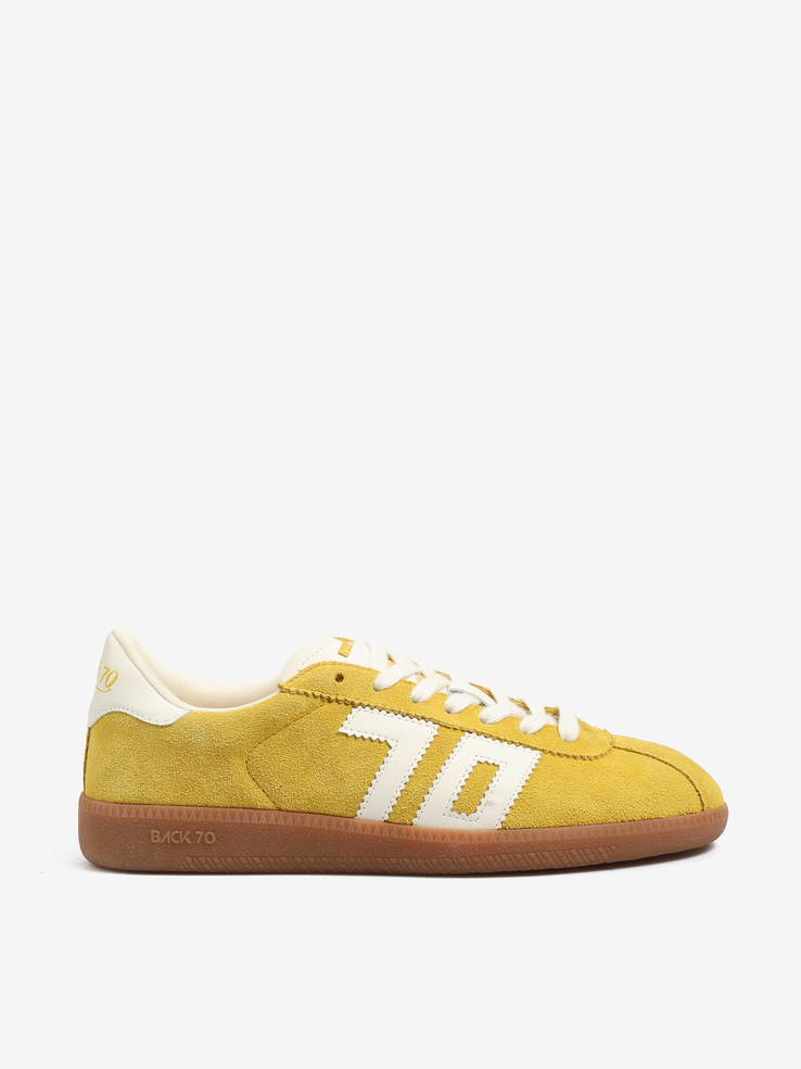 SNEAKERSY BACK70 SHELLY F26-104 SUEDE YELLOW