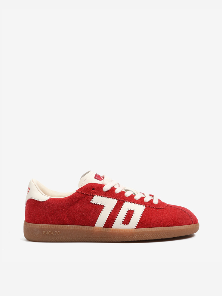 SNEAKERSY BACK70 SHELLY F26-102 SUEDE RED