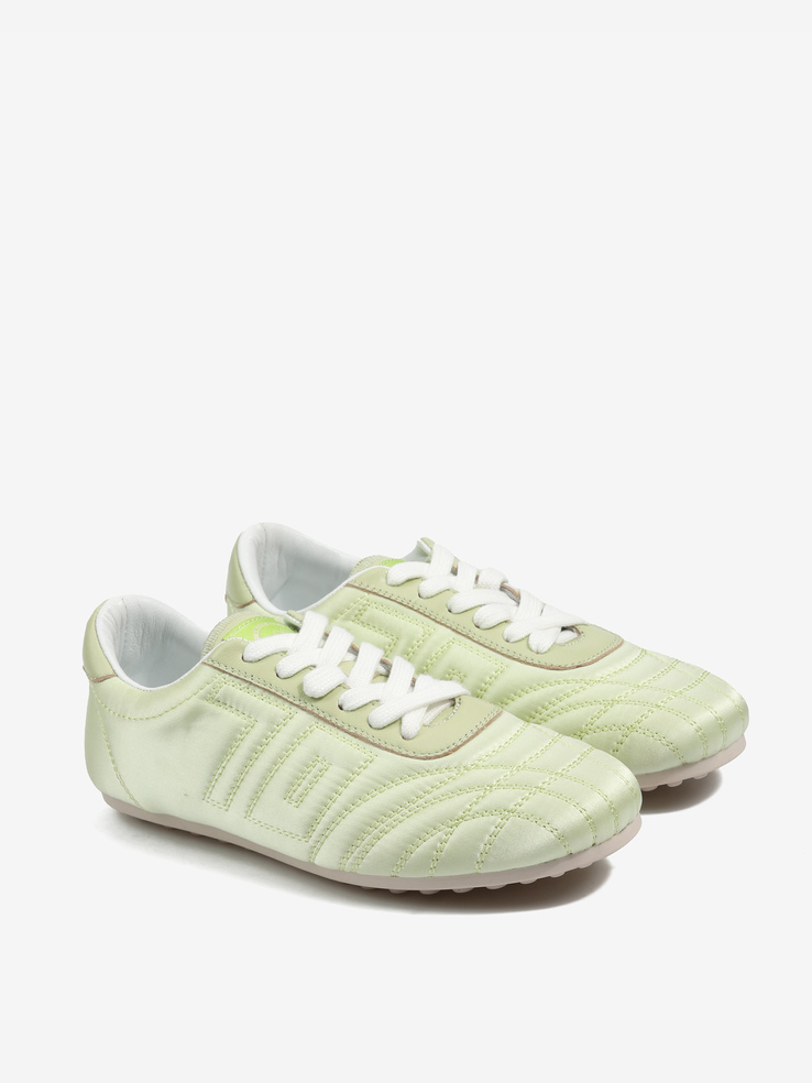 SNEAKERSY BACK70 SOCCER 104 SATIN LT.GREEN