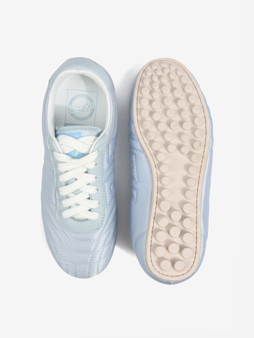 SNEAKERSY BACK70 SOCCER 105 SATIN LT.SKY
