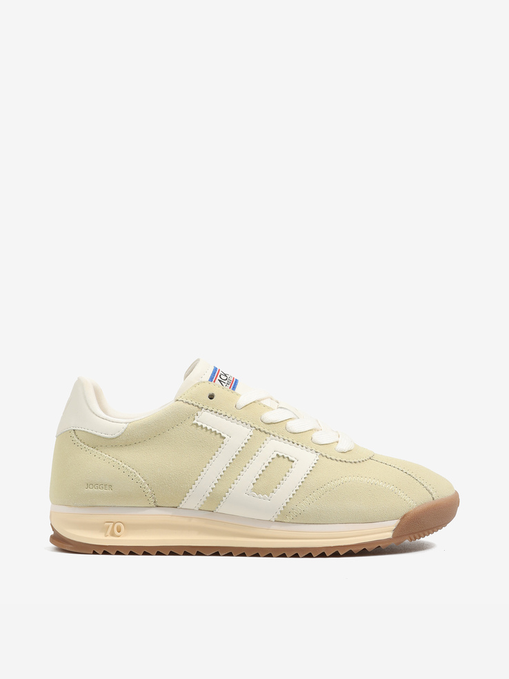 SNEAKERSY BACK70 RUNNER L26-05 SUEDE LT.YELLOW