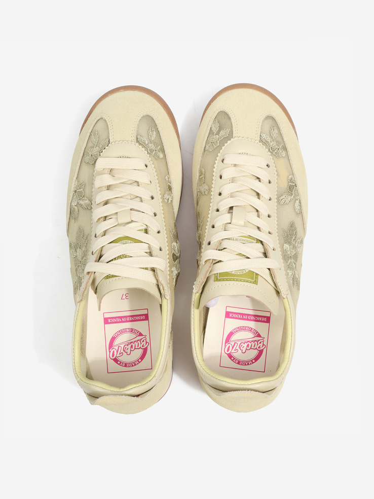 SNEAKERSY BACK70 ROCKET A26-07 NET FLOWER LT/YELLOW
