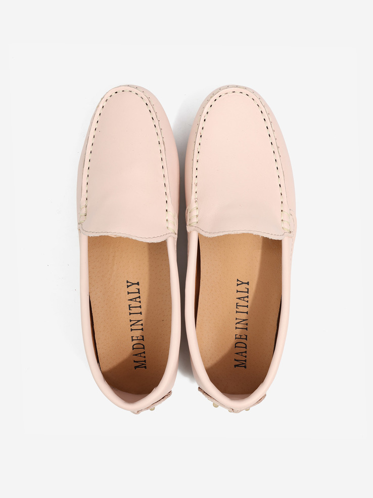 MOKASYNY HEGO'S Milano 100 PELLE ROSA