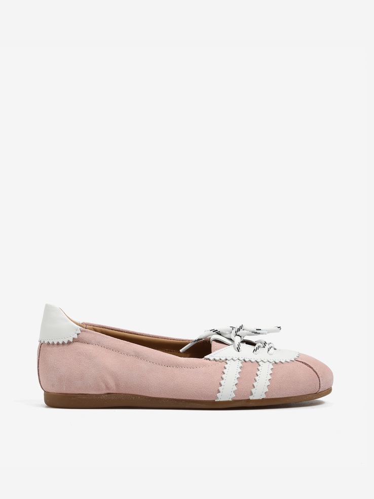 BALERINY HEGO'S Milano 94 CAMOSCIO ROSA