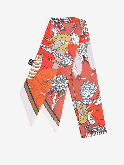 APASZKA DAMSKA  FOULARD TESSUTO AUTUNNO ELEGANTE